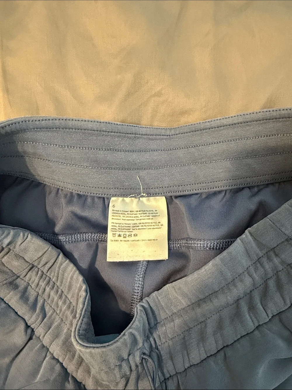 lululemon athletica Softstreme High Rise Short 4” in Oasis Blue